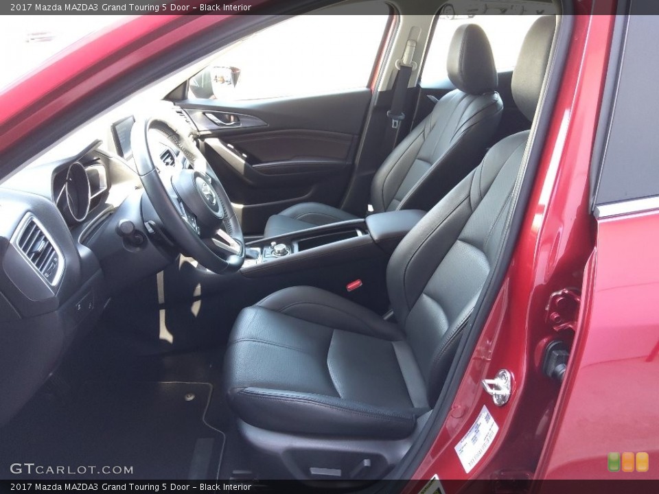 Black Interior Photo for the 2017 Mazda MAZDA3 Grand Touring 5 Door #144556066