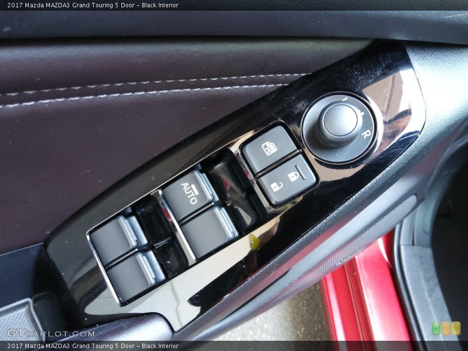 Black Interior Controls for the 2017 Mazda MAZDA3 Grand Touring 5 Door #144556090