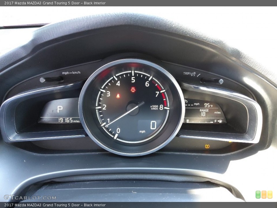 Black Interior Gauges for the 2017 Mazda MAZDA3 Grand Touring 5 Door #144556292