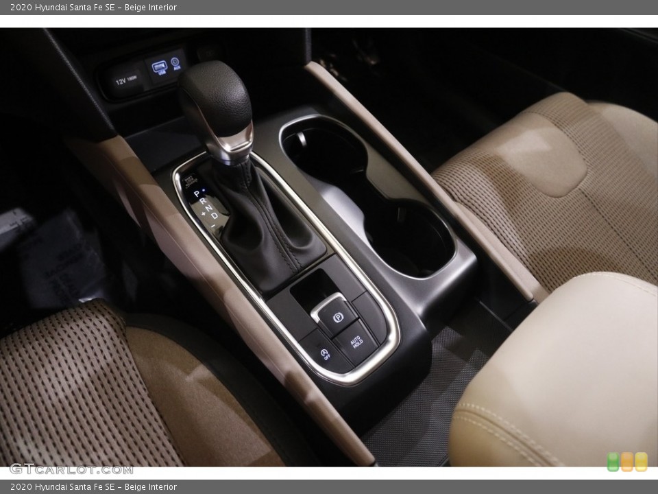 Beige Interior Transmission for the 2020 Hyundai Santa Fe SE #144557590