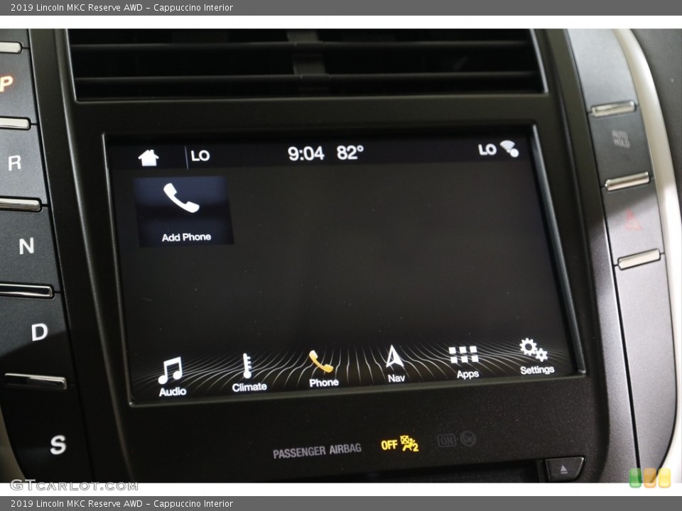 Cappuccino Interior Controls for the 2019 Lincoln MKC Reserve AWD #144558091