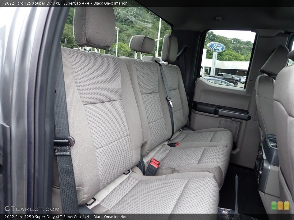 Black Onyx Interior Rear Seat for the 2022 Ford F250 Super Duty XLT SuperCab 4x4 #144562935