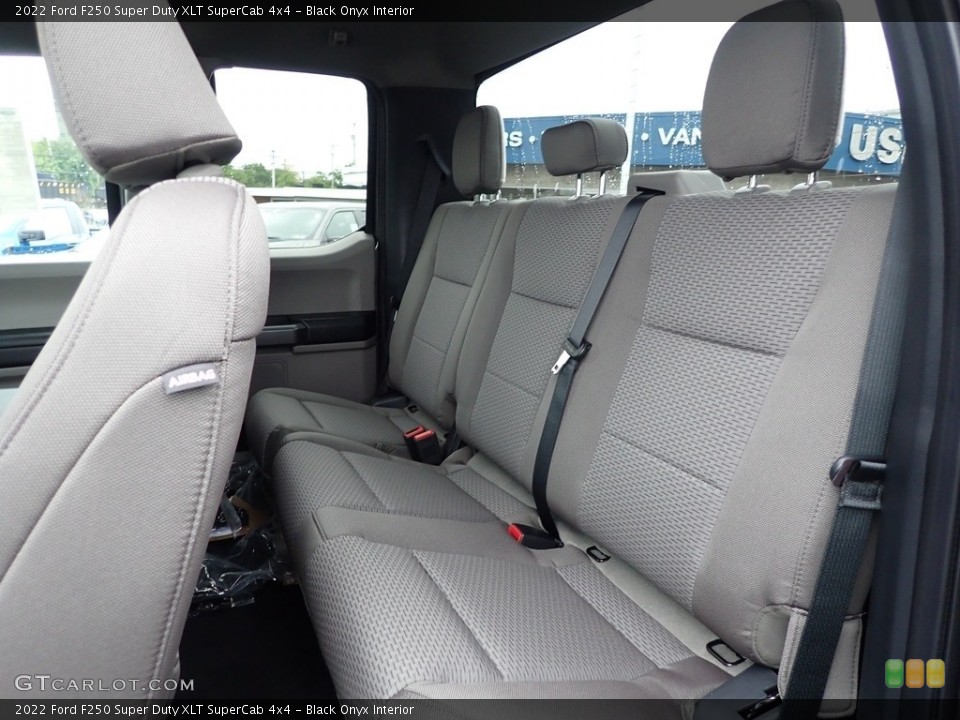 Black Onyx Interior Rear Seat for the 2022 Ford F250 Super Duty XLT SuperCab 4x4 #144562974