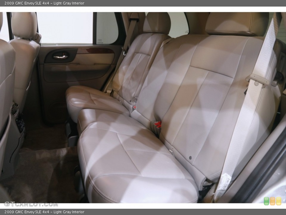 Light Gray Interior Rear Seat for the 2009 GMC Envoy SLE 4x4 #144566472