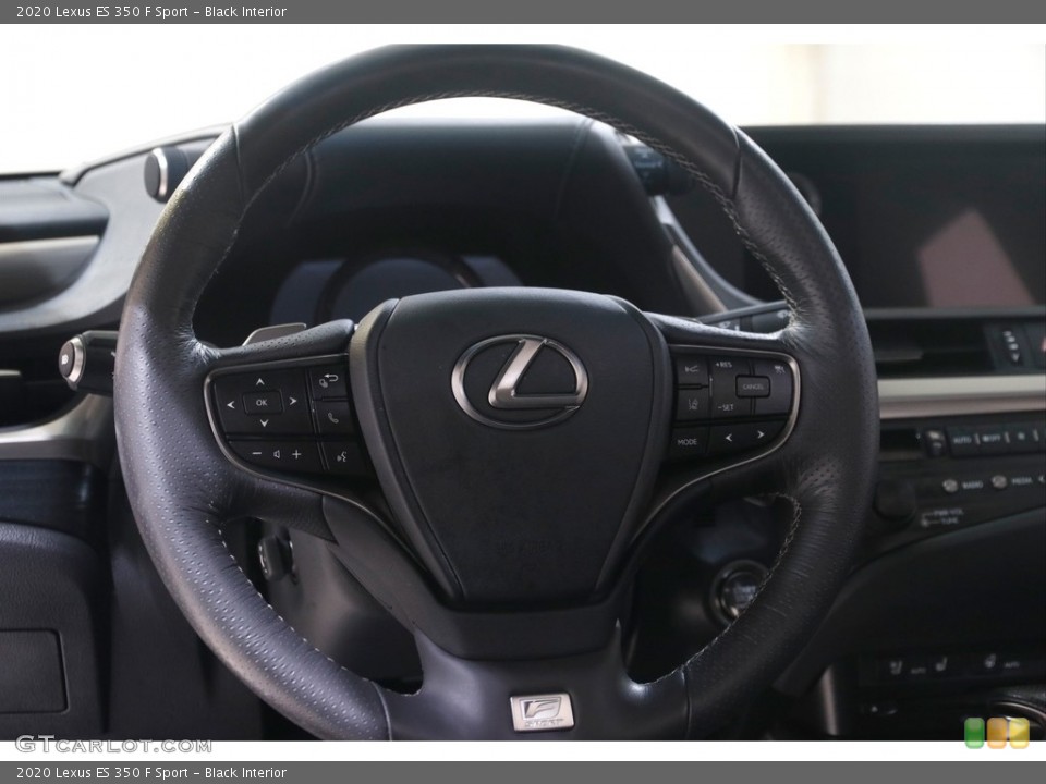 Black Interior Steering Wheel for the 2020 Lexus ES 350 F Sport #144566631