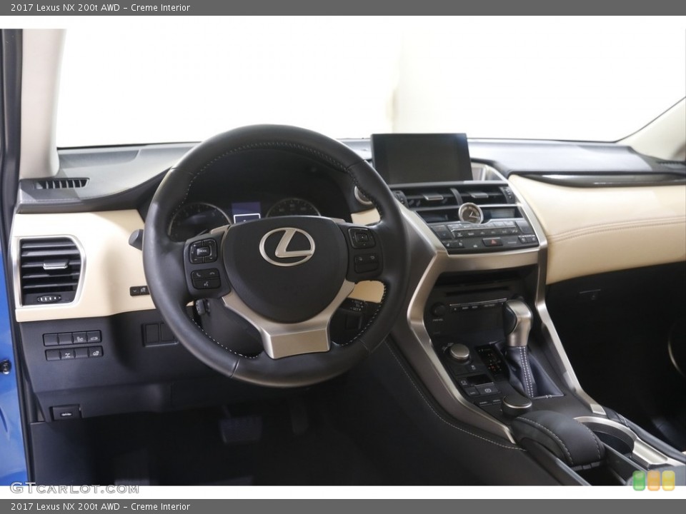 Creme Interior Dashboard for the 2017 Lexus NX 200t AWD #144567252
