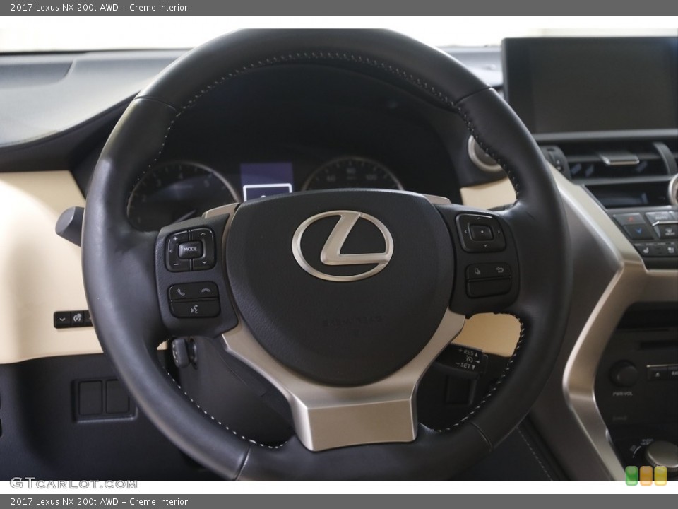 Creme Interior Steering Wheel for the 2017 Lexus NX 200t AWD #144567270