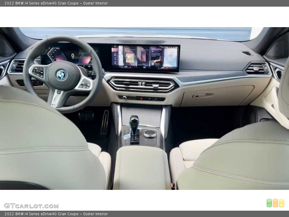 Oyster Interior Dashboard for the 2022 BMW i4 Series eDrive40 Gran Coupe #144567309