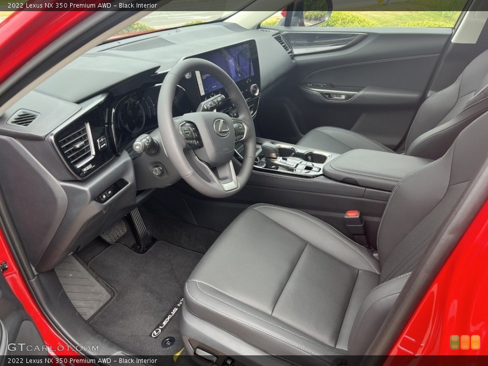 Black Interior Photo for the 2022 Lexus NX 350 Premium AWD #144567516