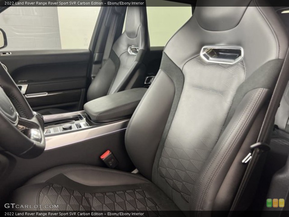 Ebony/Ebony 2022 Land Rover Range Rover Sport Interiors