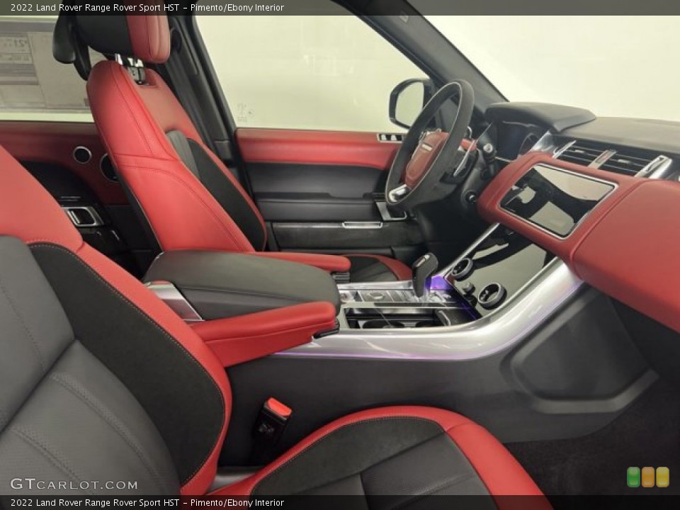Pimento/Ebony Interior Front Seat for the 2022 Land Rover Range Rover Sport HST #144567810