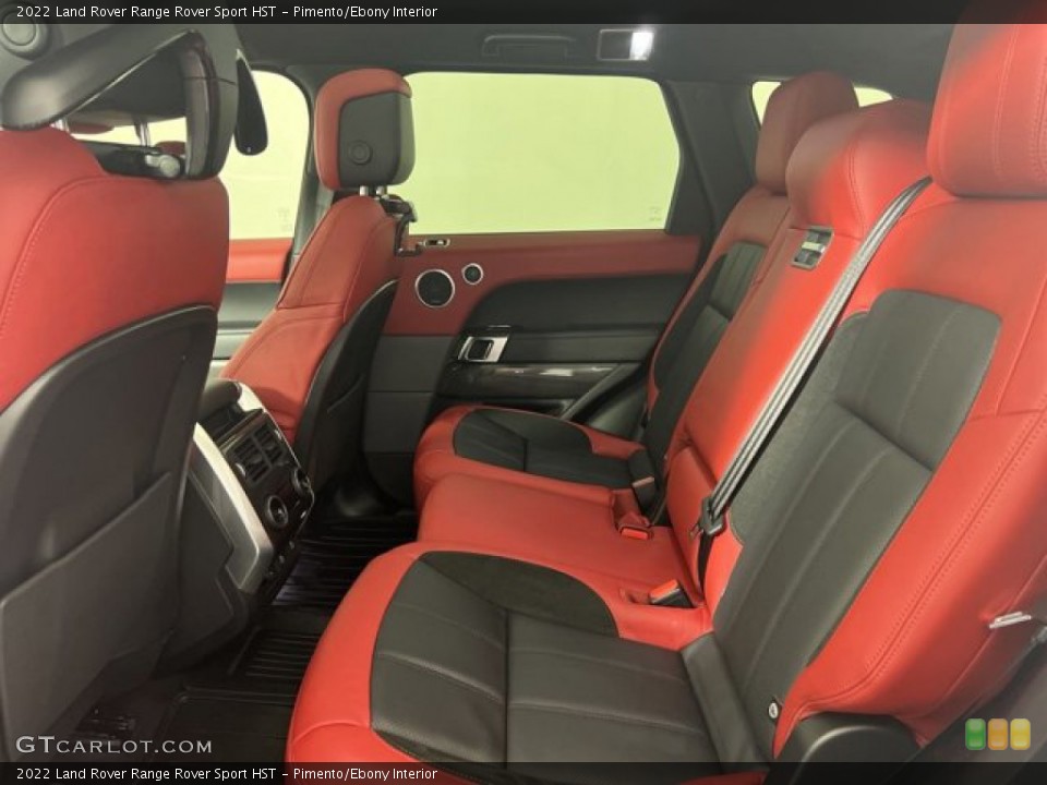 Pimento/Ebony Interior Rear Seat for the 2022 Land Rover Range Rover Sport HST #144567831
