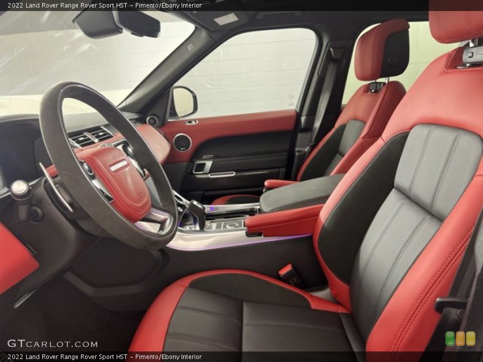 Pimento/Ebony Interior Front Seat for the 2022 Land Rover Range Rover Sport HST #144567954