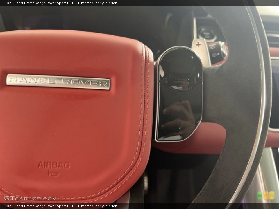 Pimento/Ebony Interior Steering Wheel for the 2022 Land Rover Range Rover Sport HST #144567993