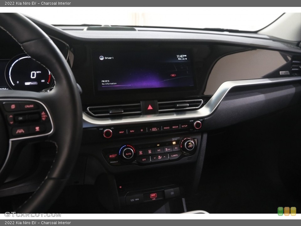 Charcoal Interior Controls for the 2022 Kia Niro EV #144569028