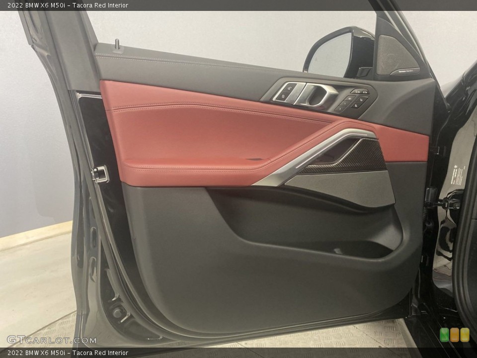 Tacora Red Interior Door Panel for the 2022 BMW X6 M50i #144570496