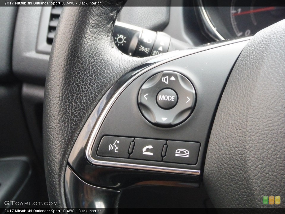 Black Interior Steering Wheel for the 2017 Mitsubishi Outlander Sport LE AWC #144572560