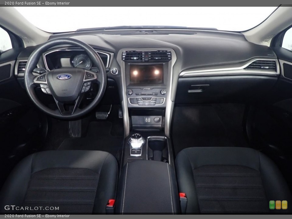 Ebony Interior Dashboard for the 2020 Ford Fusion SE #144572776