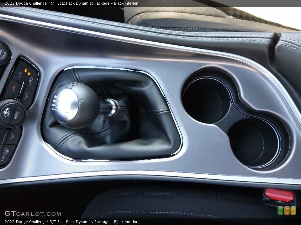 Black Interior Transmission for the 2022 Dodge Challenger R/T Scat Pack Dynamics Package #144574933