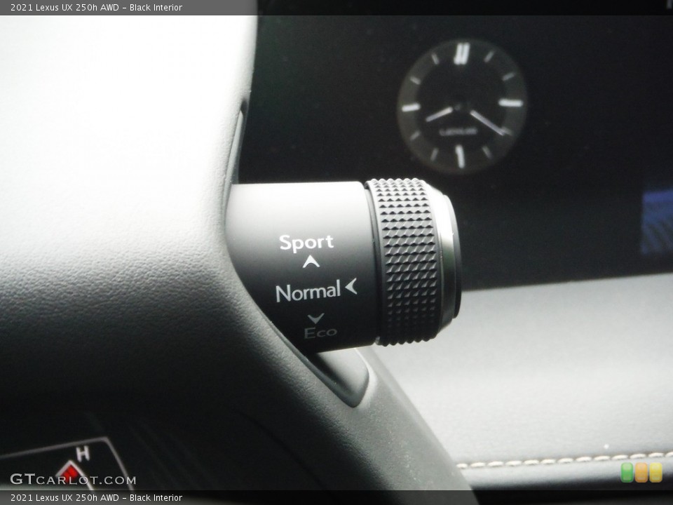 Black Interior Controls for the 2021 Lexus UX 250h AWD #144575064