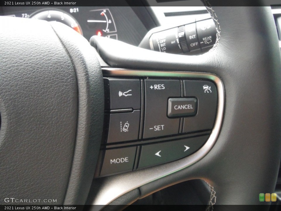 Black Interior Steering Wheel for the 2021 Lexus UX 250h AWD #144575121
