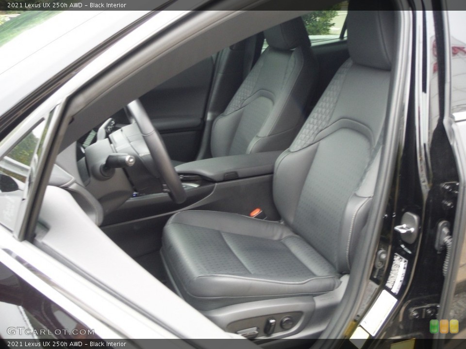 Black 2021 Lexus UX Interiors