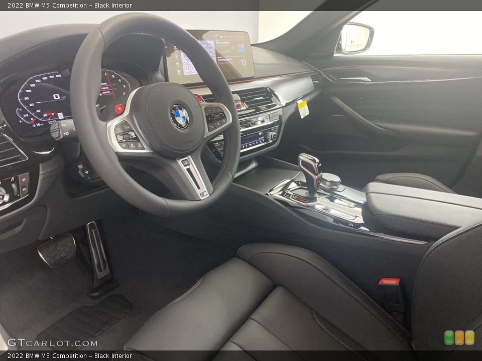 Black Interior Front Seat for the 2022 BMW M5 Competition #144576163