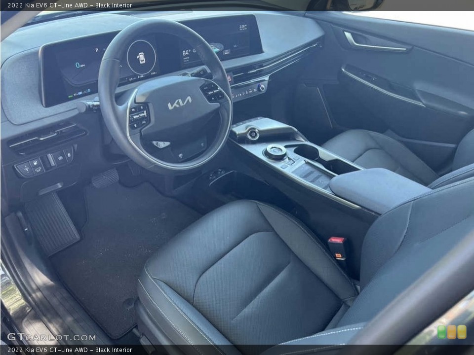 Black 2022 Kia EV6 Interiors