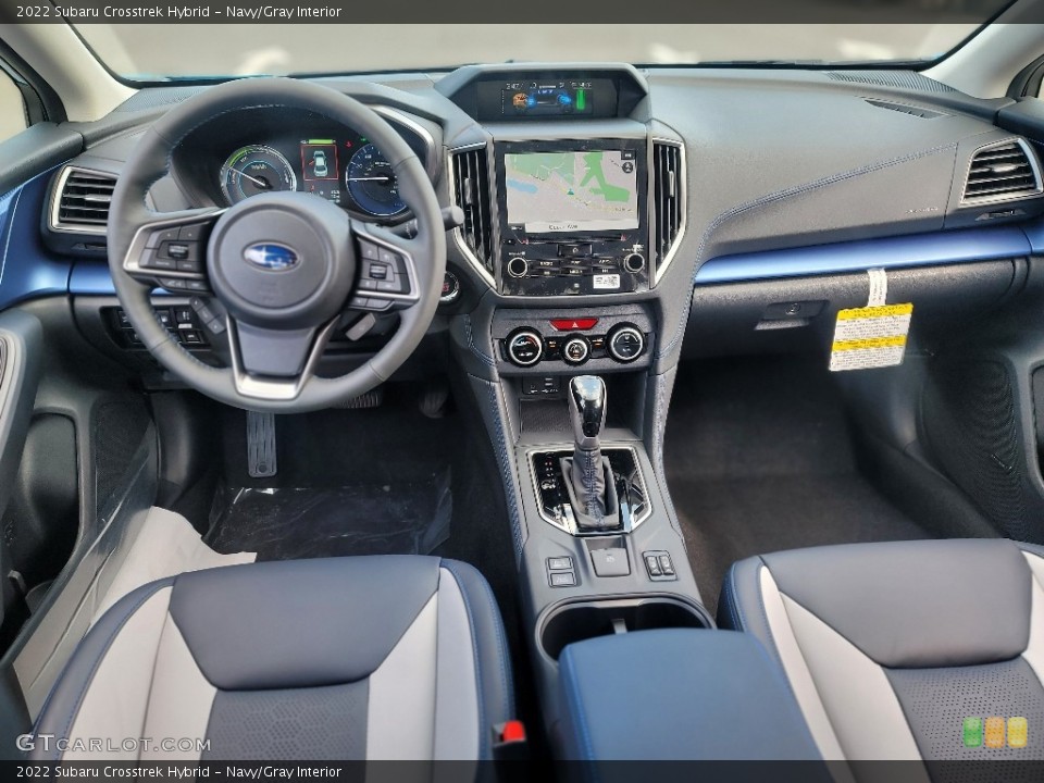 Navy/Gray Interior Dashboard for the 2022 Subaru Crosstrek Hybrid #144579464