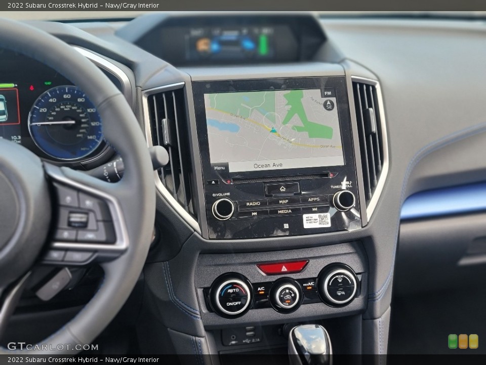 Navy/Gray Interior Controls for the 2022 Subaru Crosstrek Hybrid #144579491