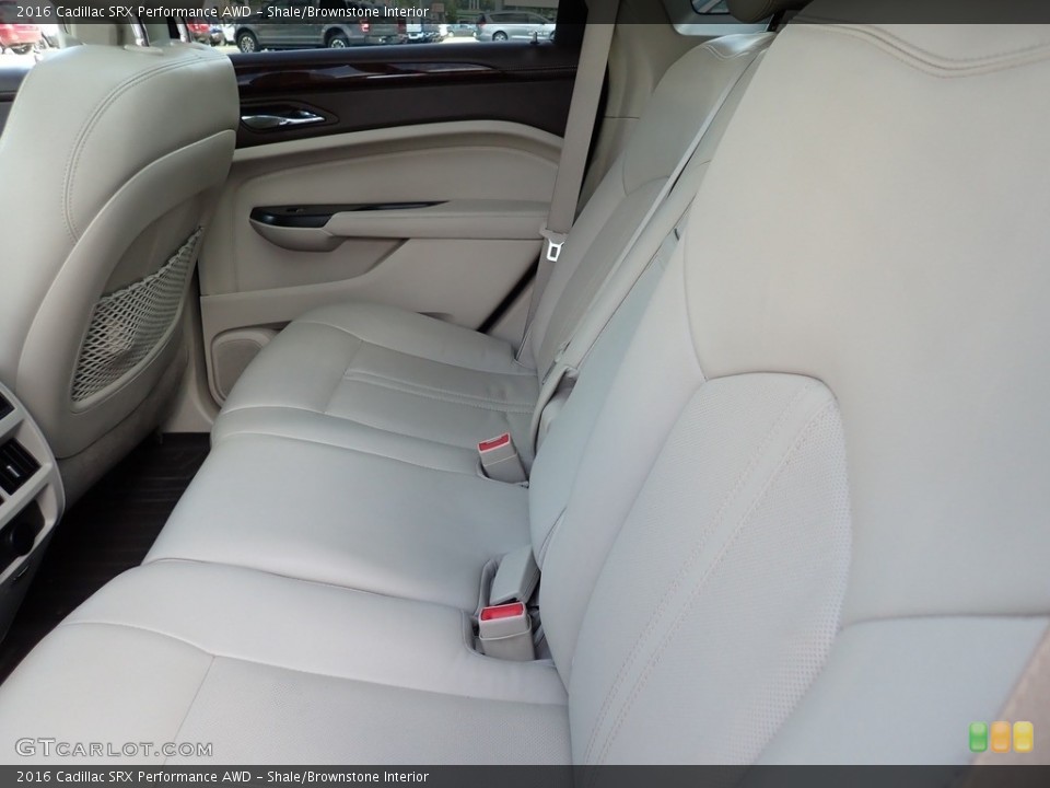 Shale/Brownstone Interior Rear Seat for the 2016 Cadillac SRX Performance AWD #144581789