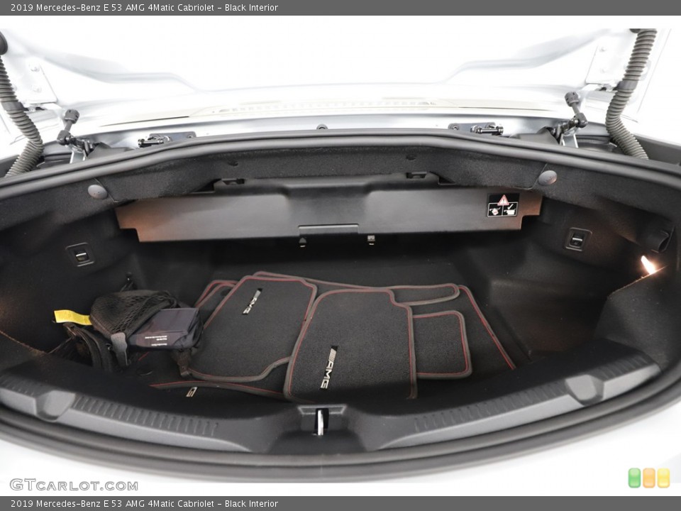 Black Interior Trunk for the 2019 Mercedes-Benz E 53 AMG 4Matic Cabriolet #144582512