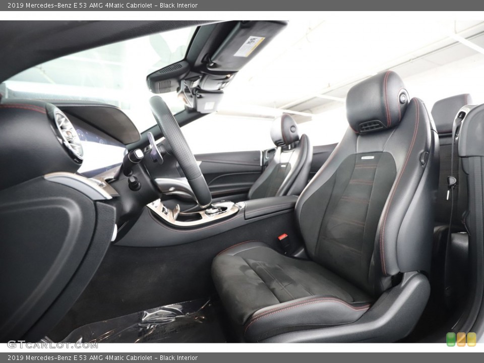 Black Interior Front Seat for the 2019 Mercedes-Benz E 53 AMG 4Matic Cabriolet #144582698