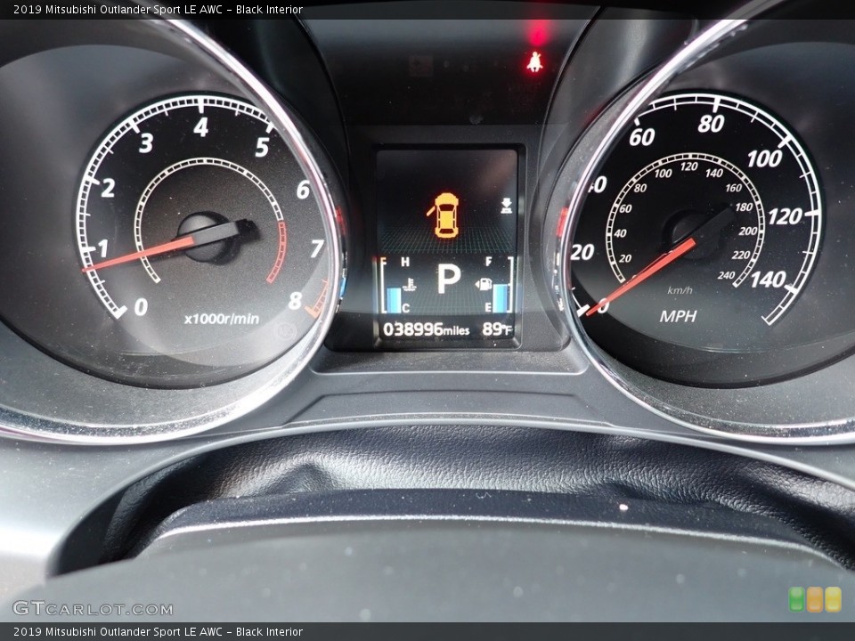 Black Interior Gauges for the 2019 Mitsubishi Outlander Sport LE AWC #144583721