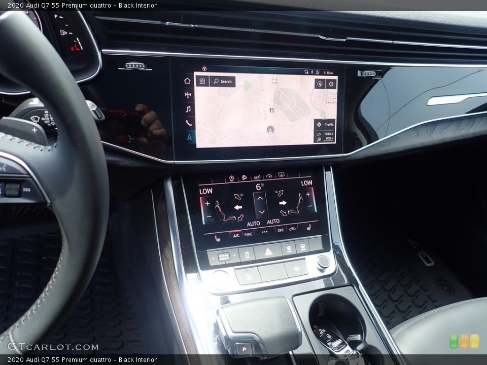 Black Interior Controls for the 2020 Audi Q7 55 Premium quattro #144585865
