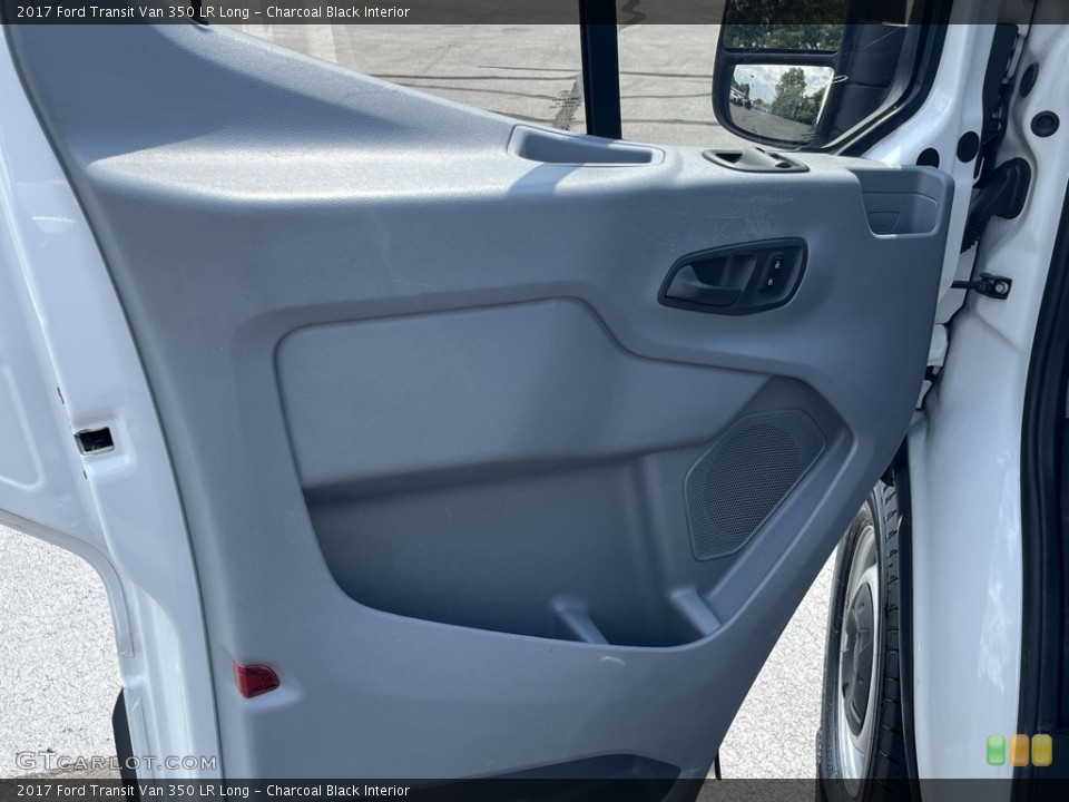 Charcoal Black Interior Door Panel for the 2017 Ford Transit Van 350 LR Long #144586549