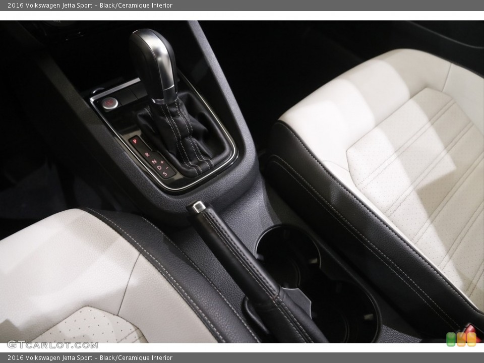 Black/Ceramique Interior Transmission for the 2016 Volkswagen Jetta Sport #144587155