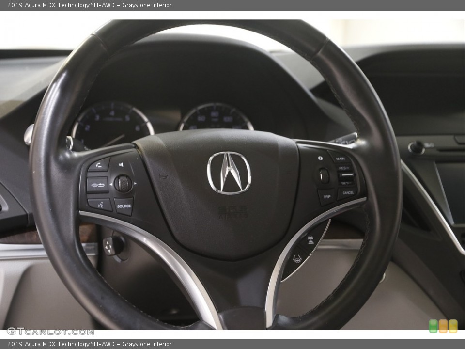 Graystone Interior Steering Wheel for the 2019 Acura MDX Technology SH-AWD #144589801