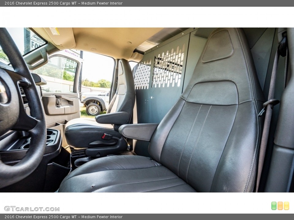 Medium Pewter 2016 Chevrolet Express Interiors