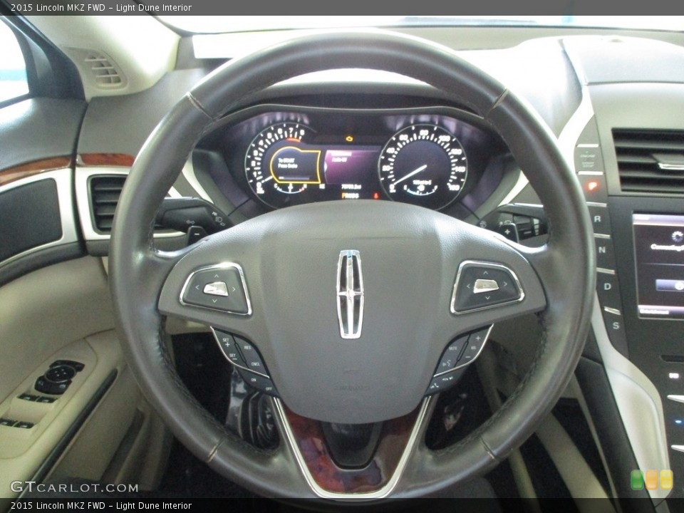 Light Dune Interior Steering Wheel for the 2015 Lincoln MKZ FWD #144591589