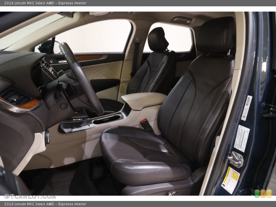 Espresso Interior Photo for the 2019 Lincoln MKC Select AWD #144591991