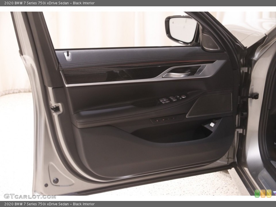 Black Interior Door Panel for the 2020 BMW 7 Series 750i xDrive Sedan #144592950