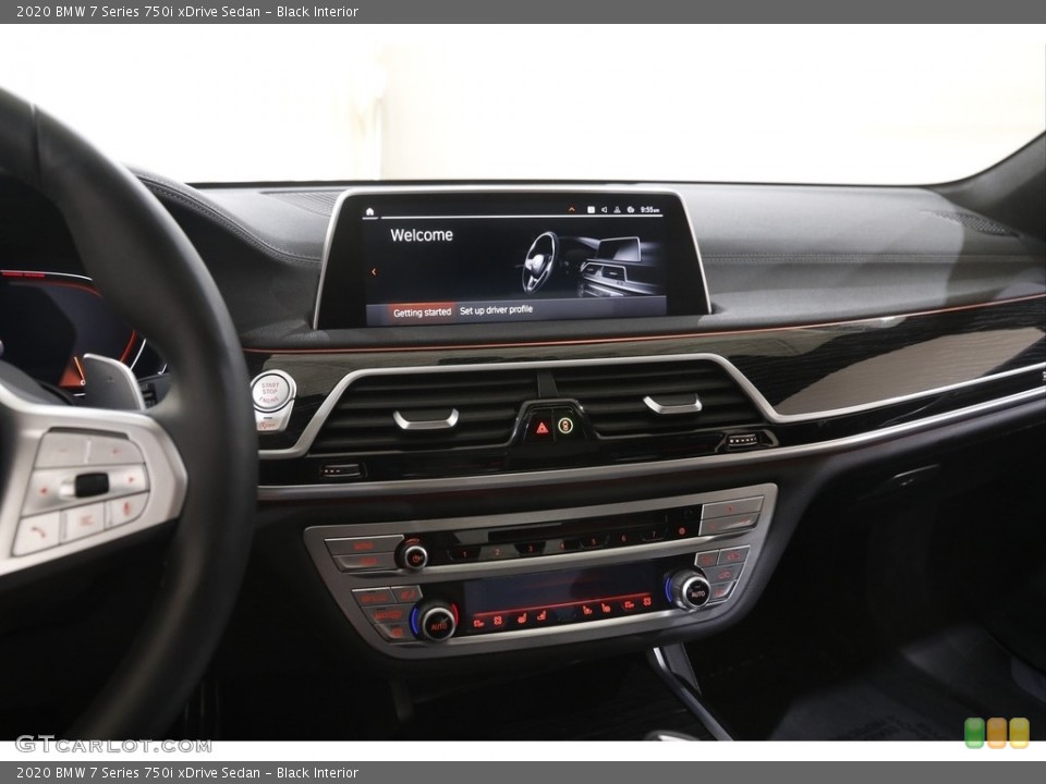Black Interior Dashboard for the 2020 BMW 7 Series 750i xDrive Sedan #144593050