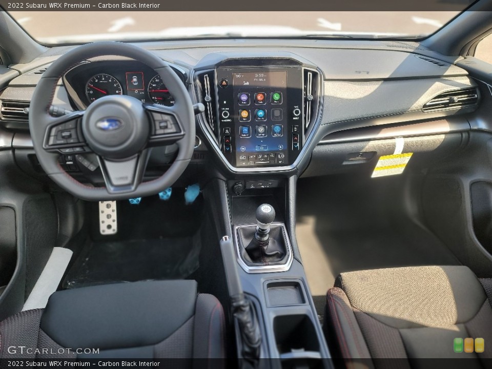 Carbon Black Interior Dashboard for the 2022 Subaru WRX Premium #144594532