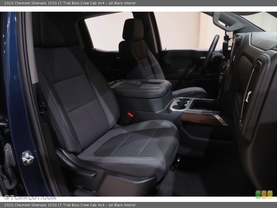 Jet Black Interior Front Seat for the 2020 Chevrolet Silverado 1500 LT Trail Boss Crew Cab 4x4 #144595879