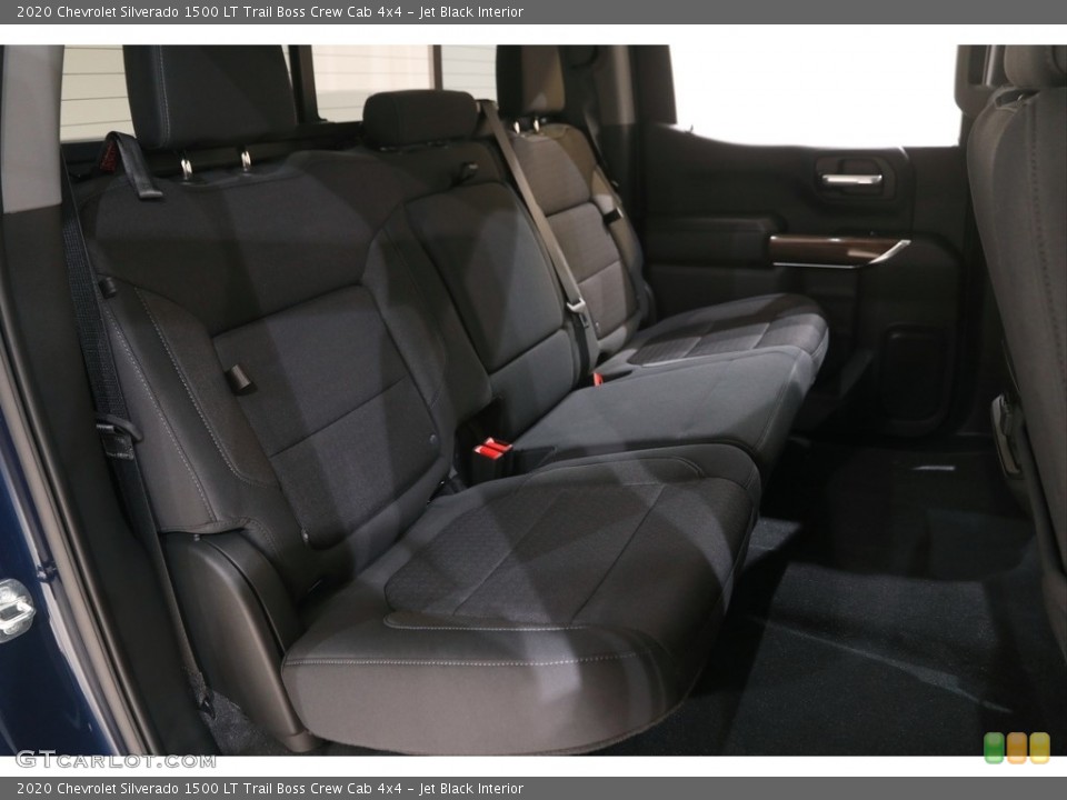 Jet Black Interior Rear Seat for the 2020 Chevrolet Silverado 1500 LT Trail Boss Crew Cab 4x4 #144595888