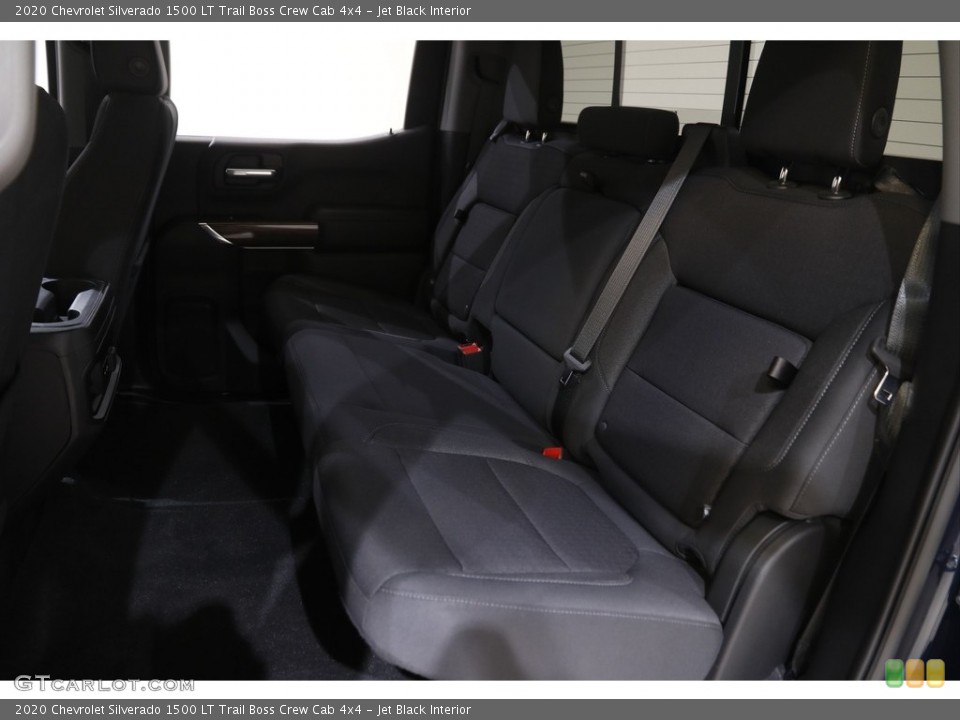 Jet Black Interior Rear Seat for the 2020 Chevrolet Silverado 1500 LT Trail Boss Crew Cab 4x4 #144595897