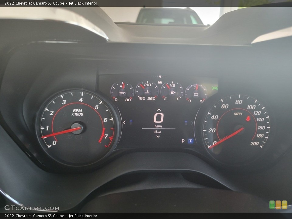 Jet Black Interior Gauges for the 2022 Chevrolet Camaro SS Coupe #144597329