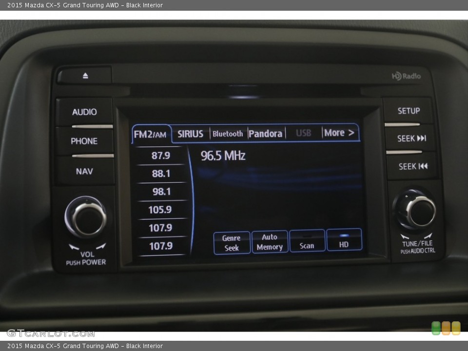 Black Interior Audio System for the 2015 Mazda CX-5 Grand Touring AWD #144600124