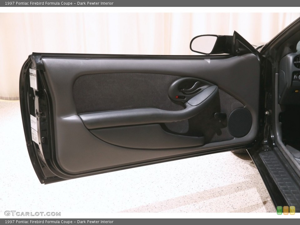 Dark Pewter Interior Door Panel for the 1997 Pontiac Firebird Formula Coupe #144600502